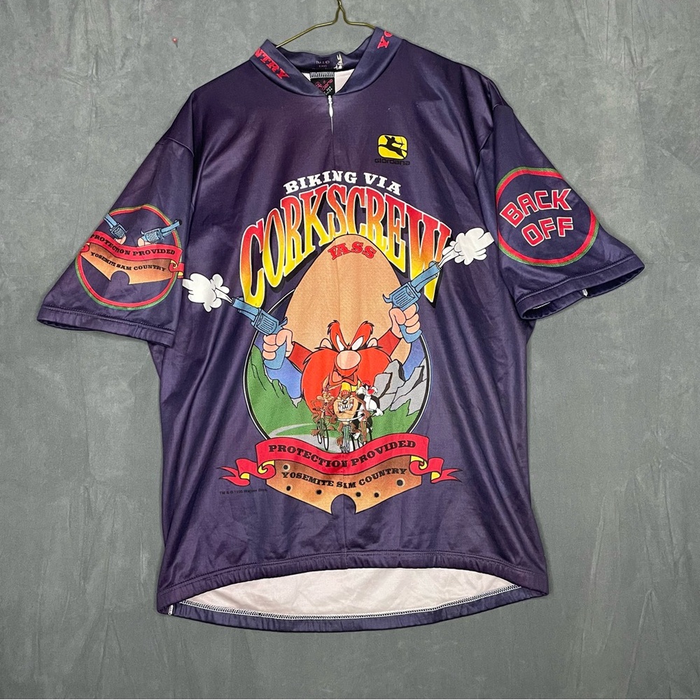 Vintage Giordana Looney Tunes Cycle Size XXL Italy 1995 Warner Bros A1-23